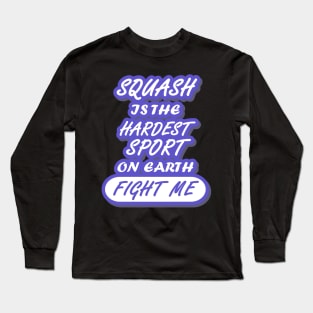 Squash Court Squash Hall Squash Racket Women Long Sleeve T-Shirt